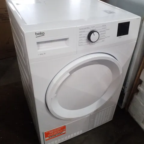 BEKO 10KG CONDENSER TUMBLE DRYER -WHITE-