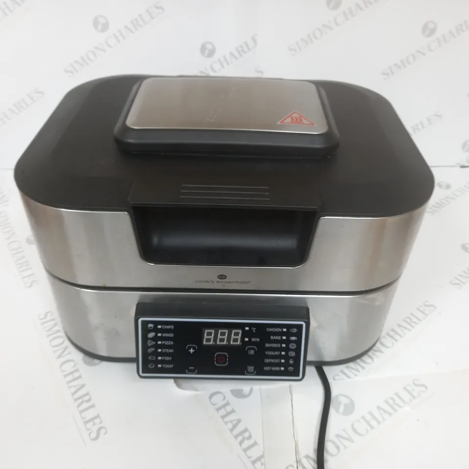 BOXED COOK'S ESSENTIALS GRILL & AIRFRYER 5.5L