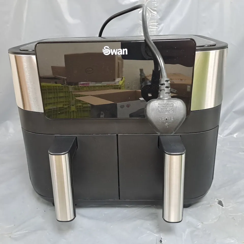 BOXED SWAN 7.6L DUAL AIR FRYER 
