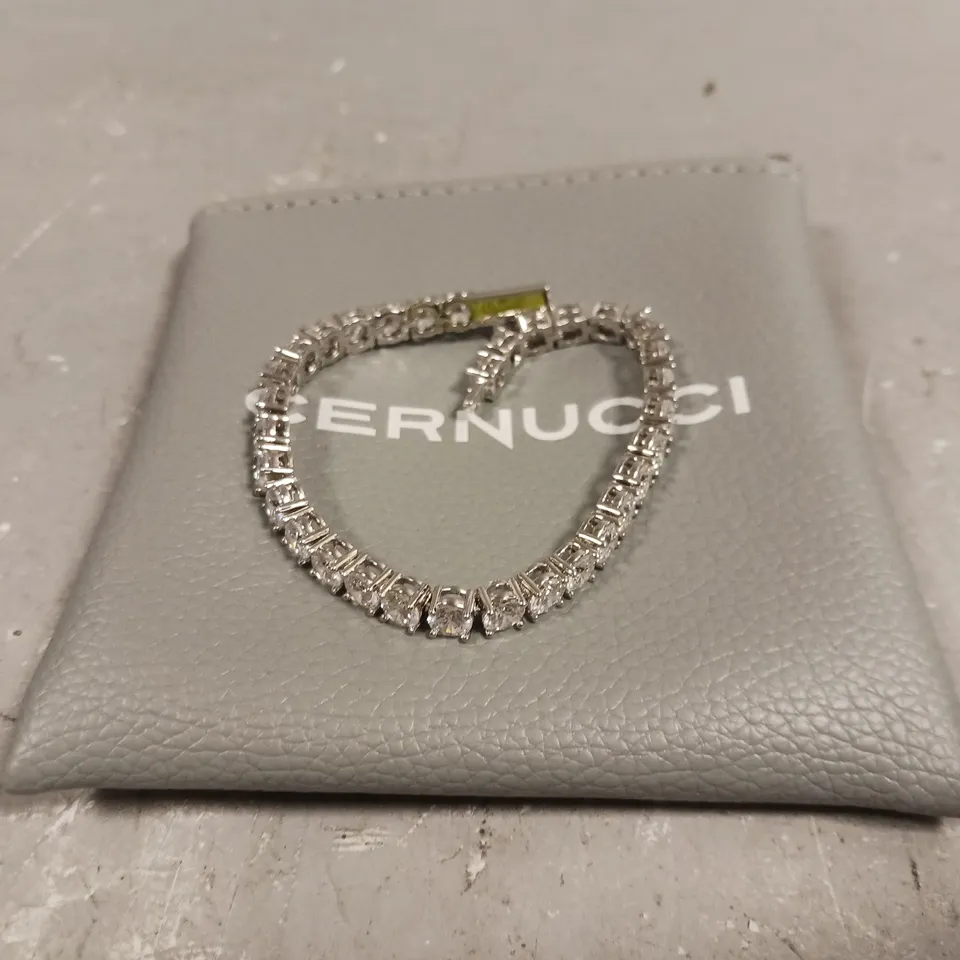 CERNUCCI GEM STONE TENNIS BRACELET 