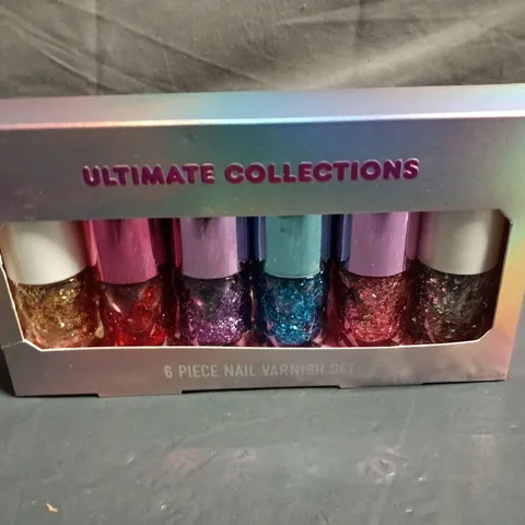 ULTIMATE COLLECTIONS 6-PIECE NAIL VARNISH SET