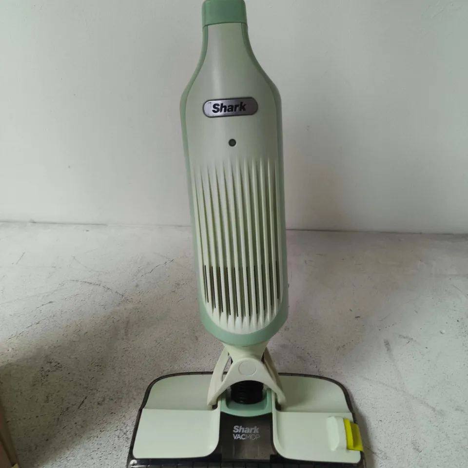 SHARK VACMOP CORDLESS FLOOR VACUUM & MOP – MINT GREEN (WITH BOX)