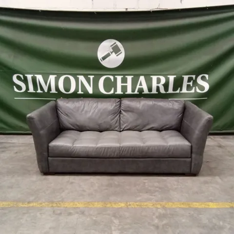 QUALITY DESIGNER 3 SEATER LEATHER SOFA