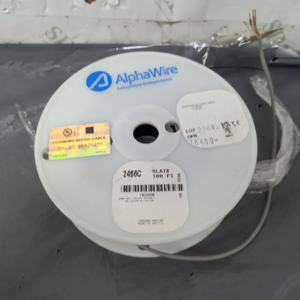 ALPHAWIRE 100FT COMMUNICATIONS CABLE