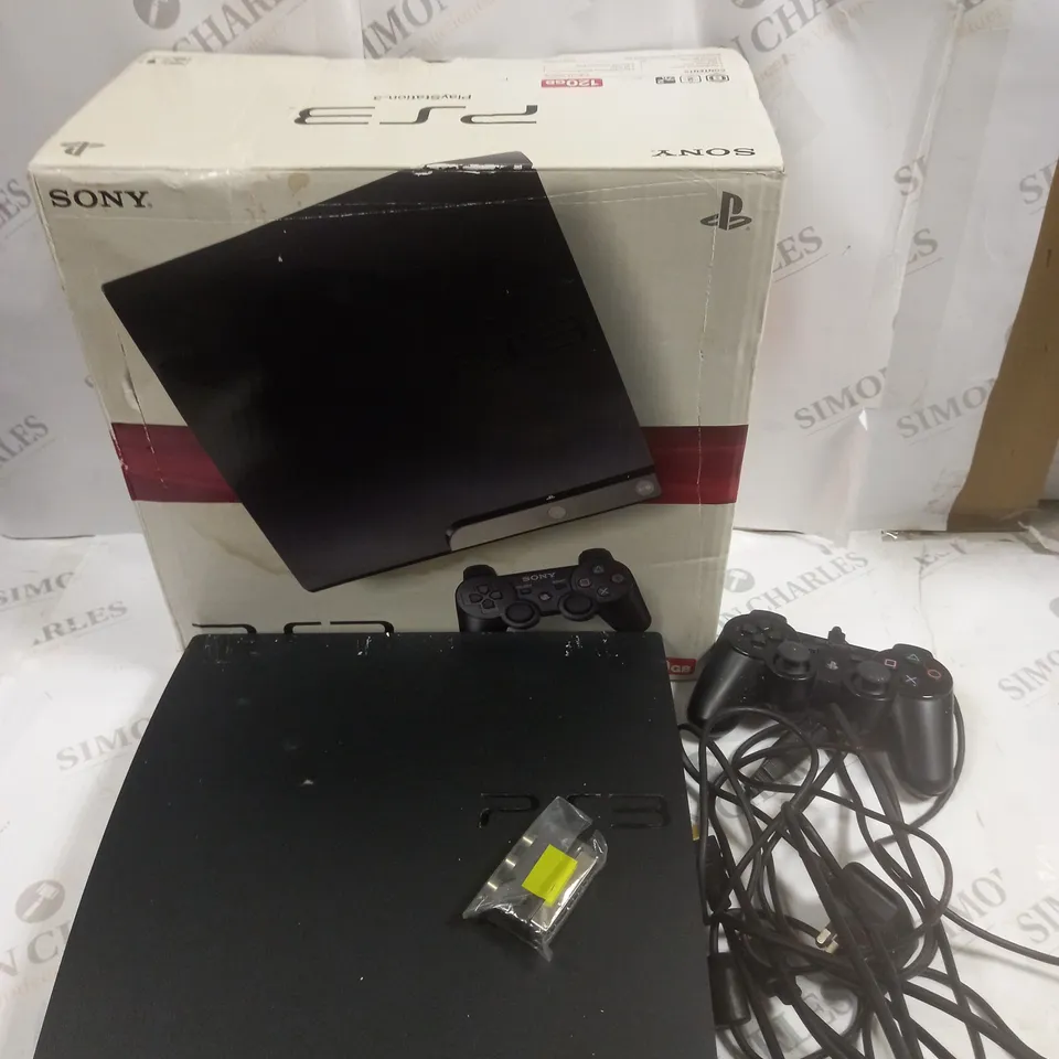 BOXED SONY PLAYSTATION 3 CONSOLE WITH CONTROLLER 