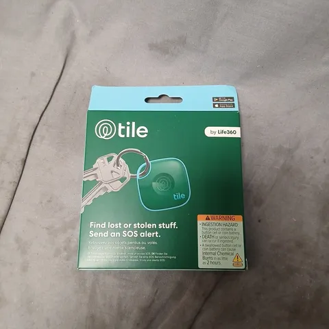 BOXED AND SEALED TILE BLUETOOTH TRACKER BY LIFE360 – KEY FINDER