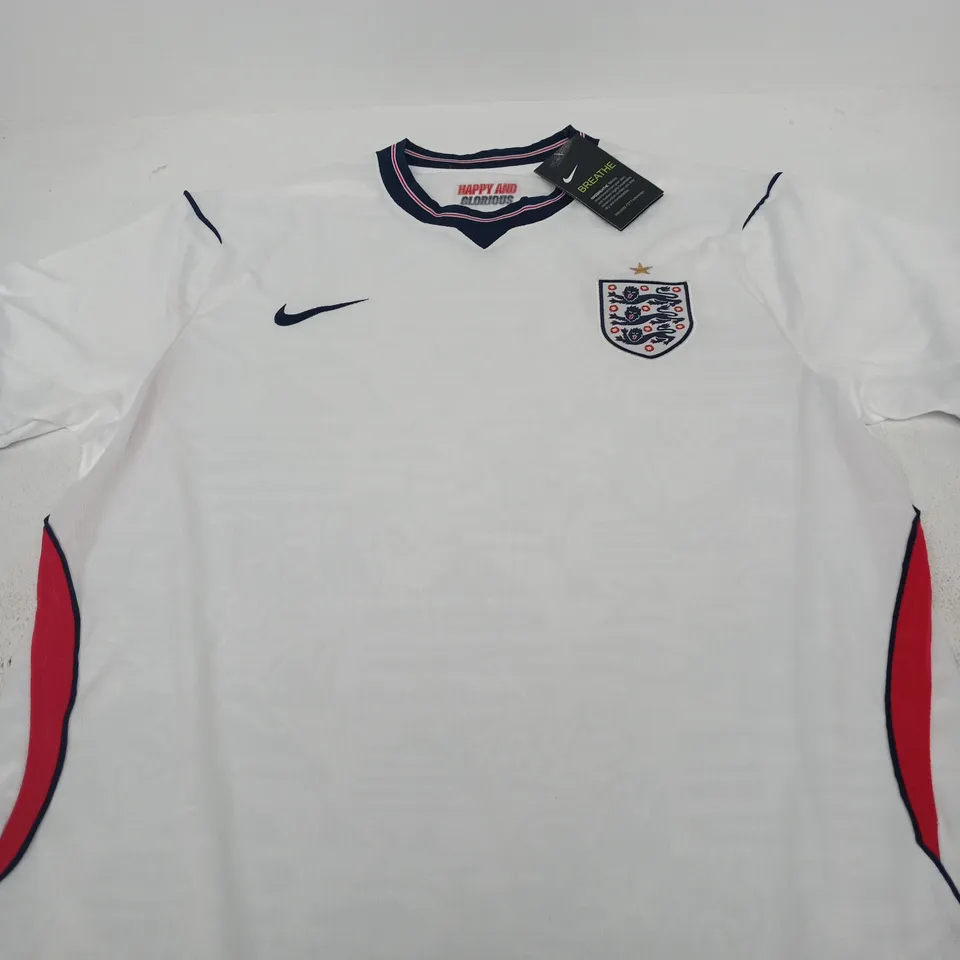 ENGLAND NATIONAL FOOTBALL TEAM HOME SHIRT – SIZE XL