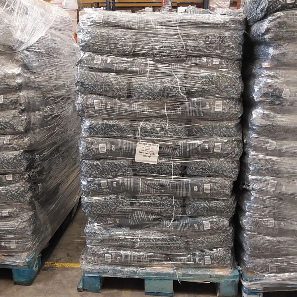 PALLET OF APPROXIMATELY 99X 5KG BAGS OF CHARCOAL BARBECUE BRIQUETTES