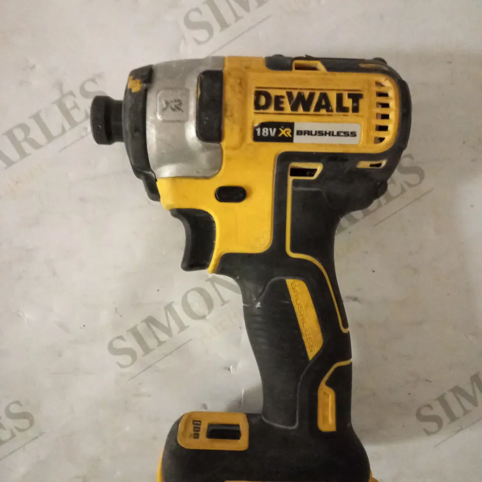 DEWALT DCF887N 18V XR 3 SPEED LI-ION BRUSHLESS IMPACT DRIVER 