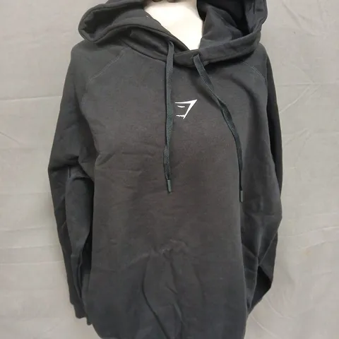 GYMSHARK CENTER LOGO HOODIE - M