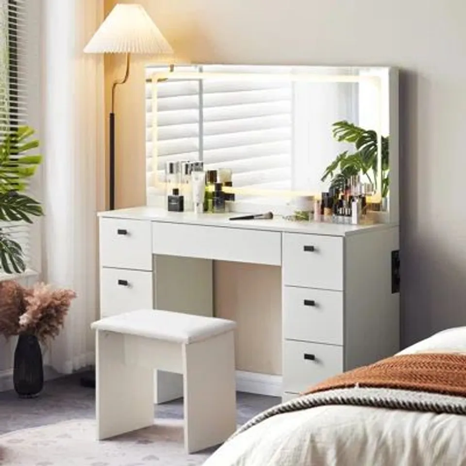 BOXED AILIEDTH DRESSING TABLE WITH MIRROR (2 BOXES)