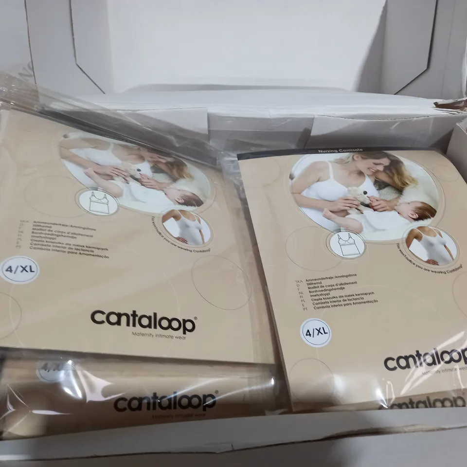 CANTALOOP NURSING CAMISOLE TAN, XL APPROX. 10pc