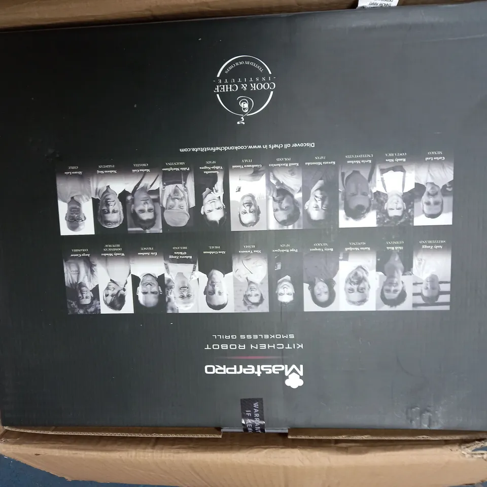 boxed master pro kitchen robot smokeless grill