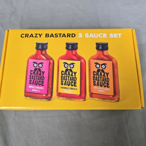 CRAZT B*STARD 3-SAUCE SET