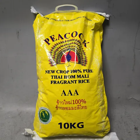 SEALED PEACOCK FRAGRANT RICE AAA 10KG