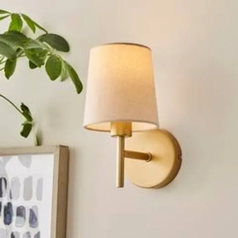 BOXED PRESCOT WALL LIGHT