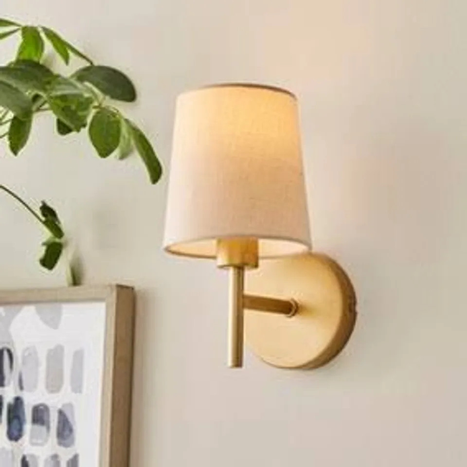 BOXED PRESCOT WALL LIGHT