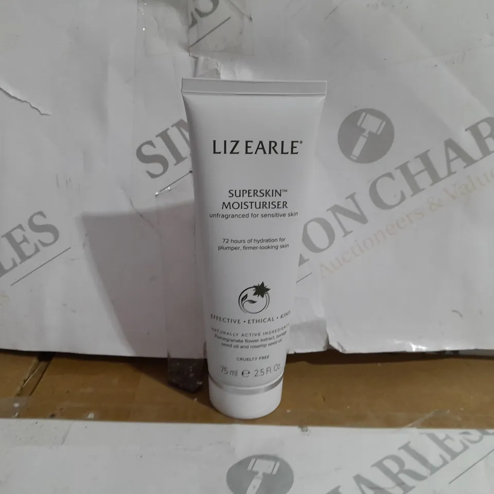 BOXED LIZ EARLE SUPERSKIN MOISTURISER WITH NATURAL NEROLI (75ML)