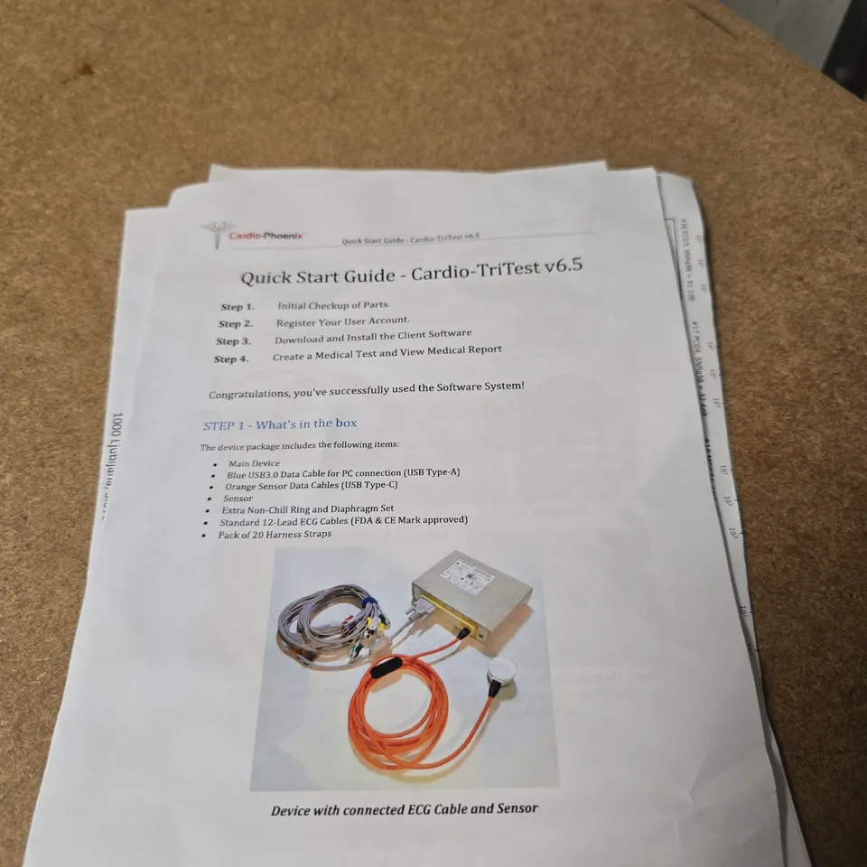 CARDIO-PHOENIX CARDIO-TRITEST V6.5 ECG SYSTEM – CARRY CASE