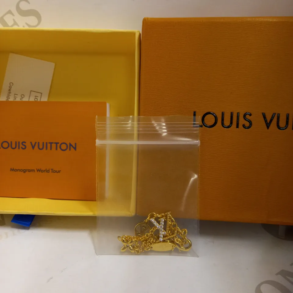 LOUIS VUITTON GOLD PLATED BRACLET