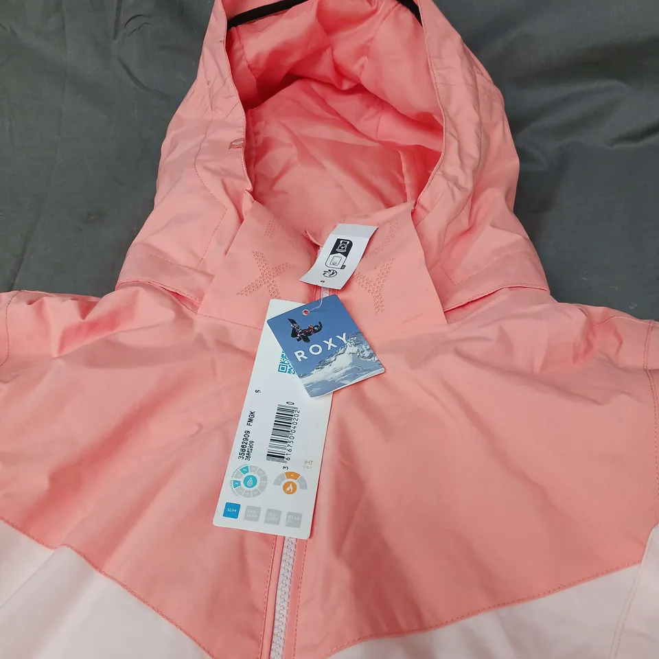 ROXY FREE JET BLOCK JACKET - SIZE SMALL