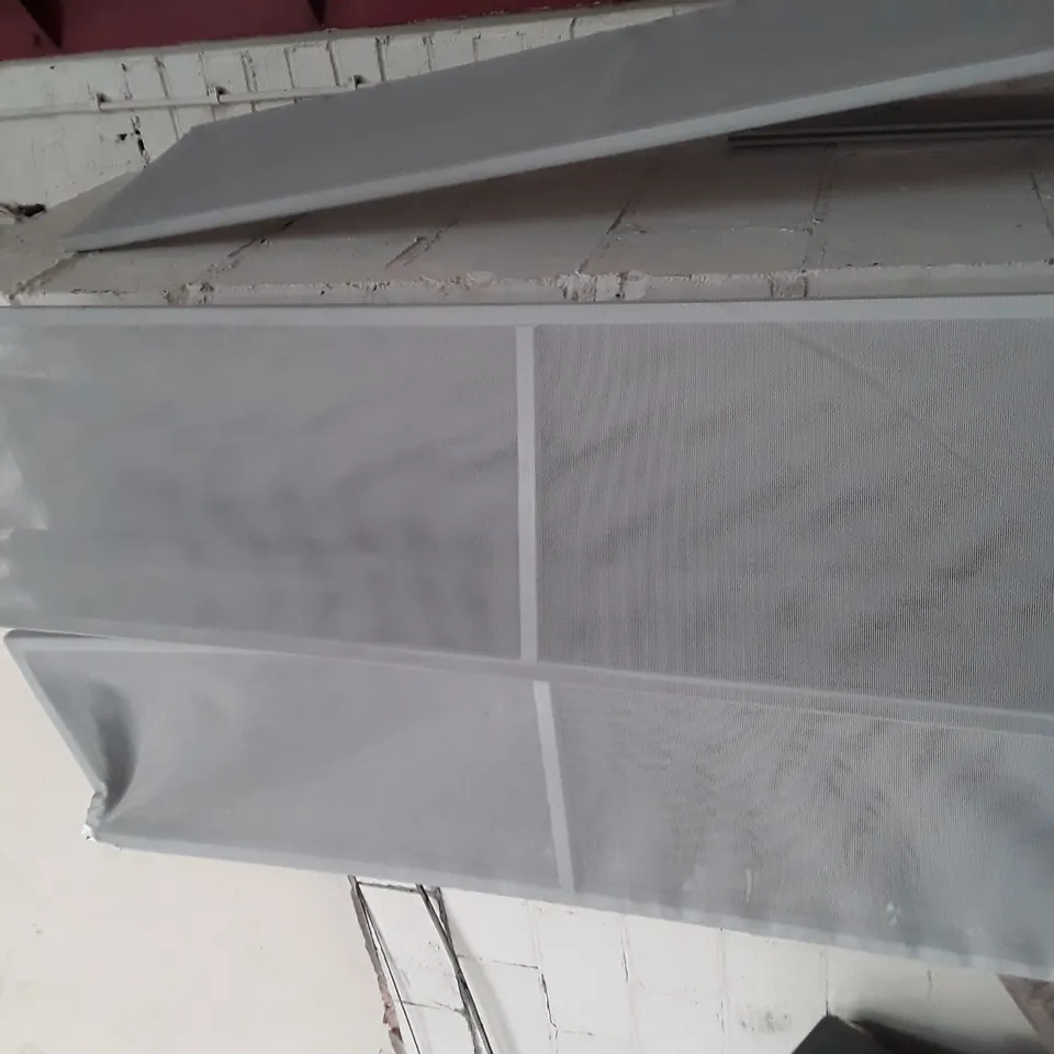 LOT OF APPROXIMATELY 8 ASSORTED GREY CANVAS PANELS