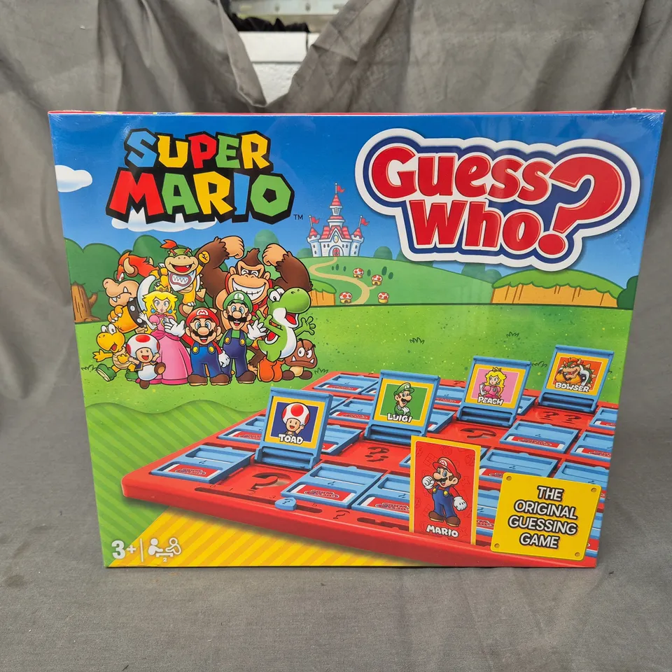 BOXED AND SEALED SUPER MARIO GUESS WHO