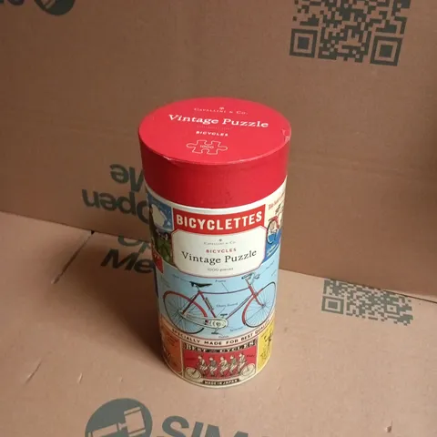 CAVALLINI & CO VINTAGE PUZZLE BICYCLES β 1000-PIECE JIGSAW TIN