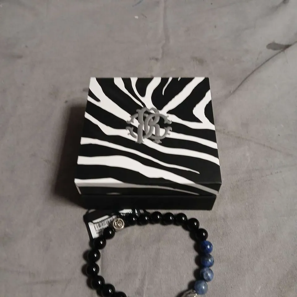 BOXED ROBERTO CAVALLI BEAD BRACELET