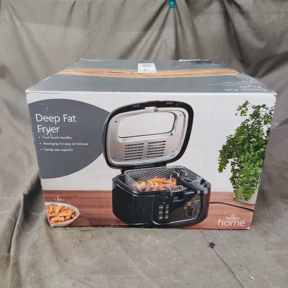 MORRISONS HOME DEEP FAT FRYER 2.5L