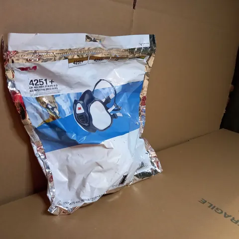 PACKAGED 3M GAS/VAPOUR AND PARTICULATE RESPIRATOR