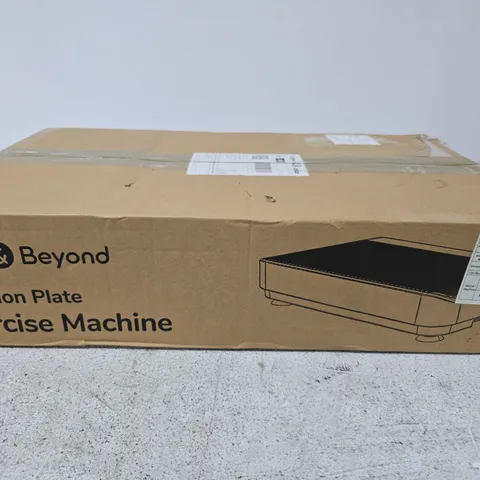 BLISS & BEYOND VIBRATION PLATE EXERCISE MACHINE – BOXED