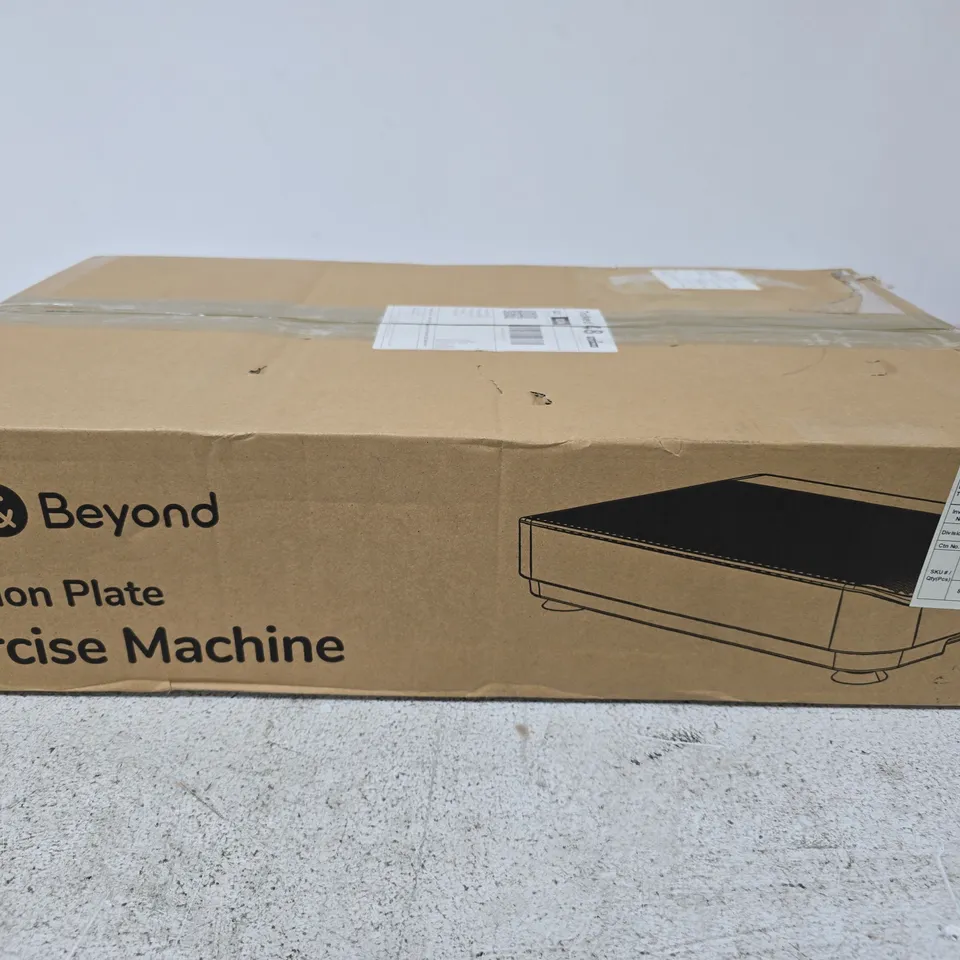 BLISS & BEYOND VIBRATION PLATE EXERCISE MACHINE – BOXED