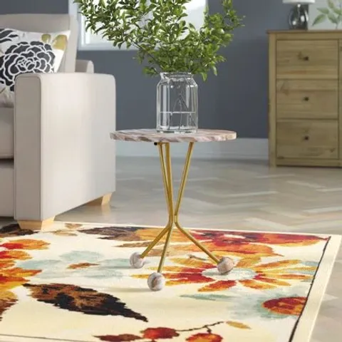 BRAND NEW BOXED ADRIANNE SIDE TABLE (1 BOX)