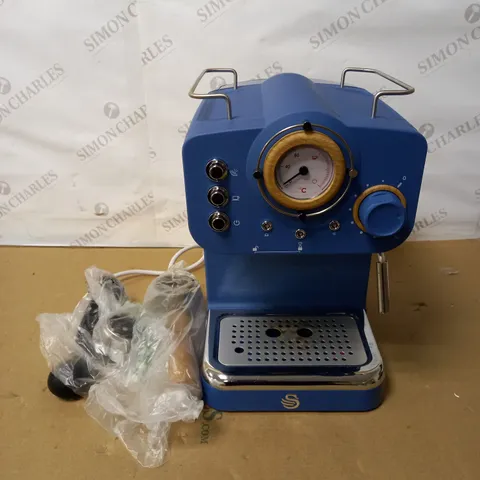 SWAN ESPRESSO COFFEE MAKER - SPRUCE BLUE