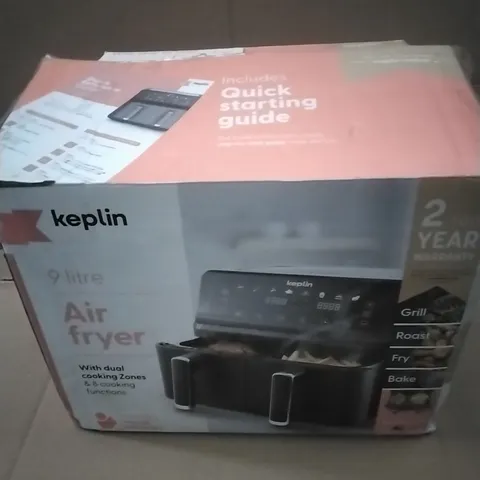 BOXED KEPLIN 9 LITRE AIR FRYER