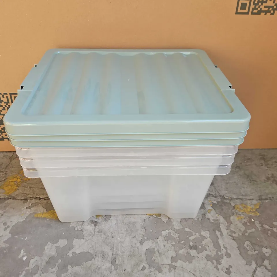 SET OF 3 NESTING STORAGE BOXES 