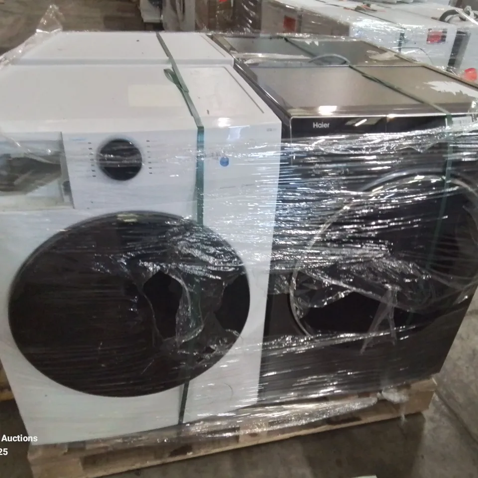 PALLET OF APPROXIMATELY 4 UNPROCESSED RAW RETURN WHITE GOODS TO INCLUDE;