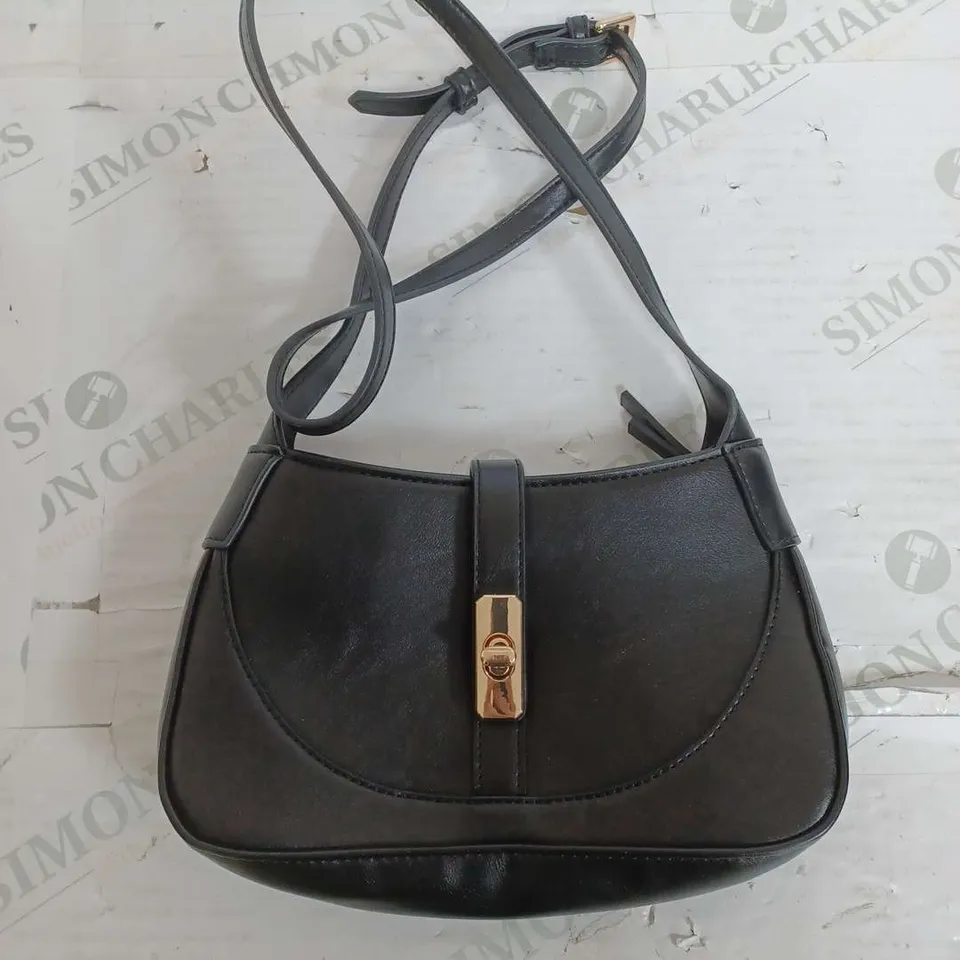 MNG BLACK OVER THE SHOULDER BAG