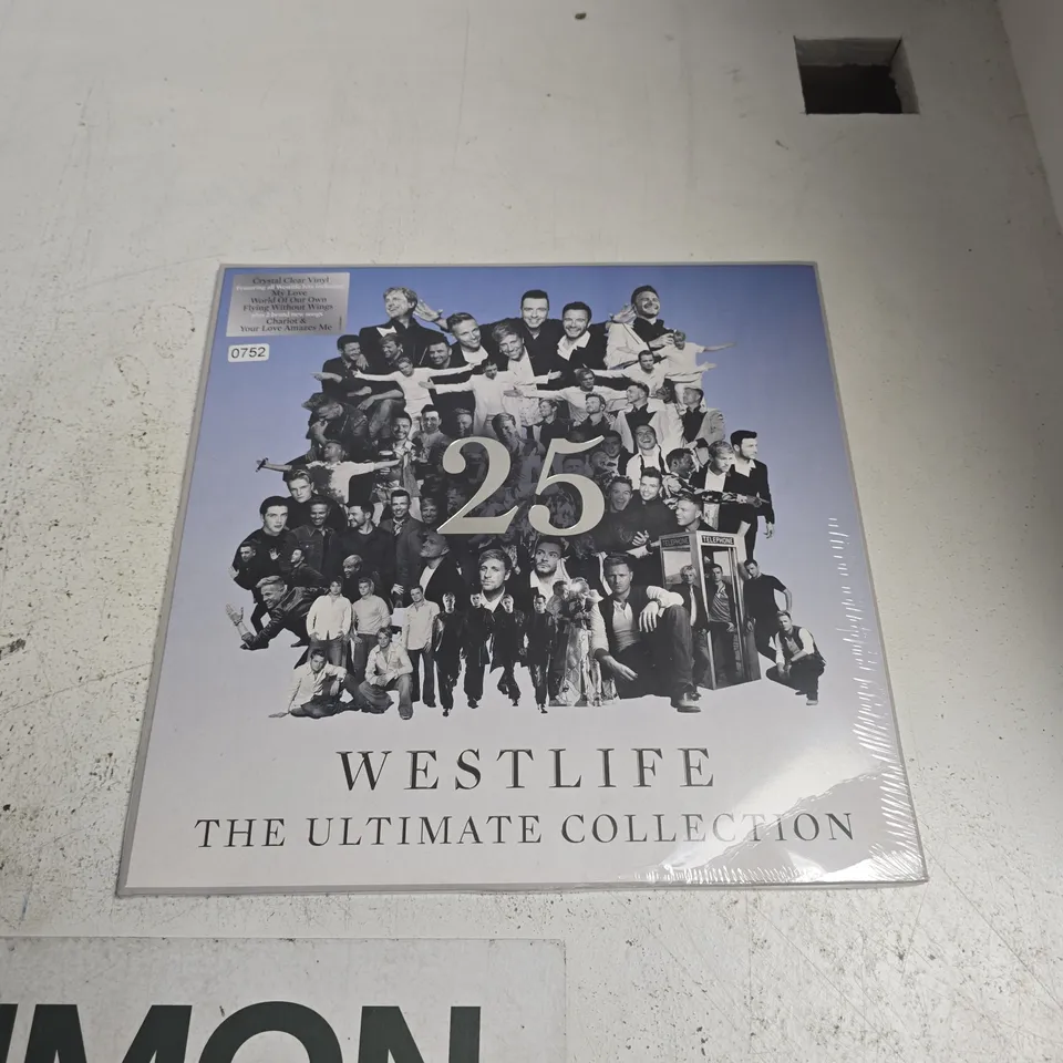 WESTLIFE – THE ULTIMATE COLLECTION VINYL LP (SEALED, 25)