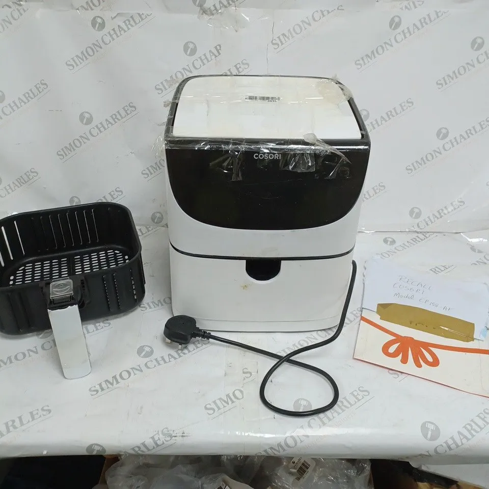 COSORI WHITE DIGITAL AIRFRYER UNBOXED 