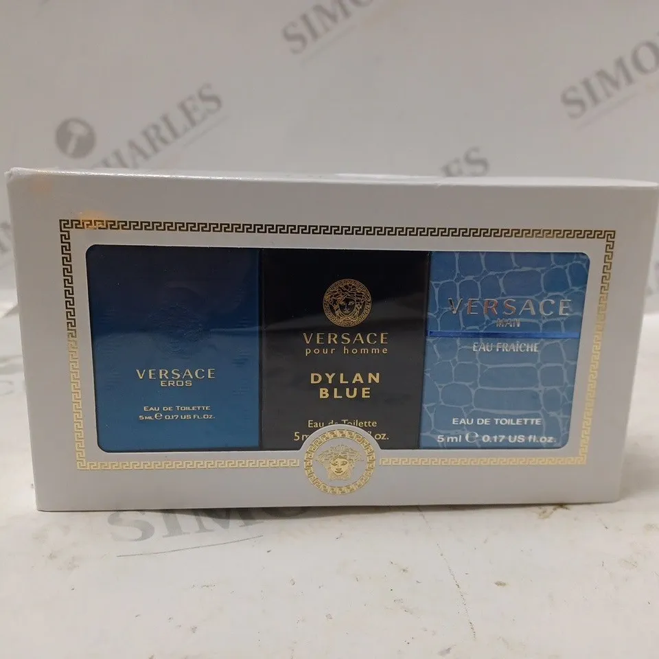 BOXED VERSACE PARFUMS MINIATURES COLLECTIONS
