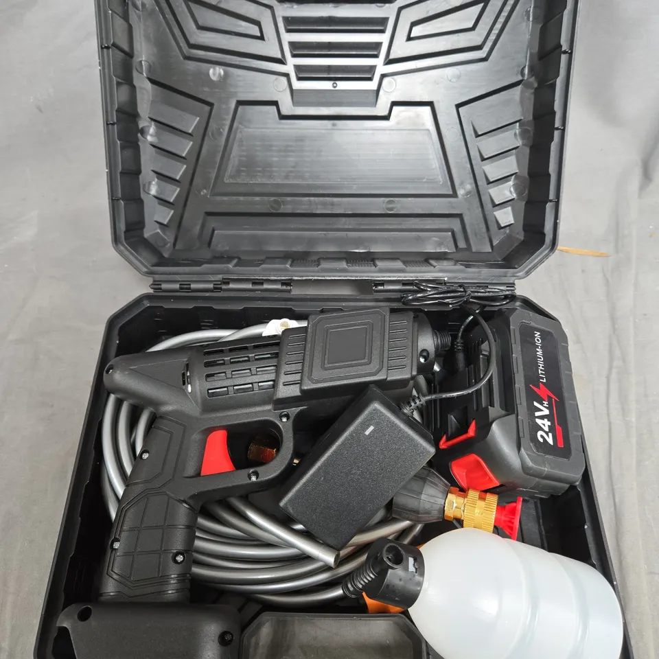 ELECTRIC POWER WASHER WITH CARRY CASE 