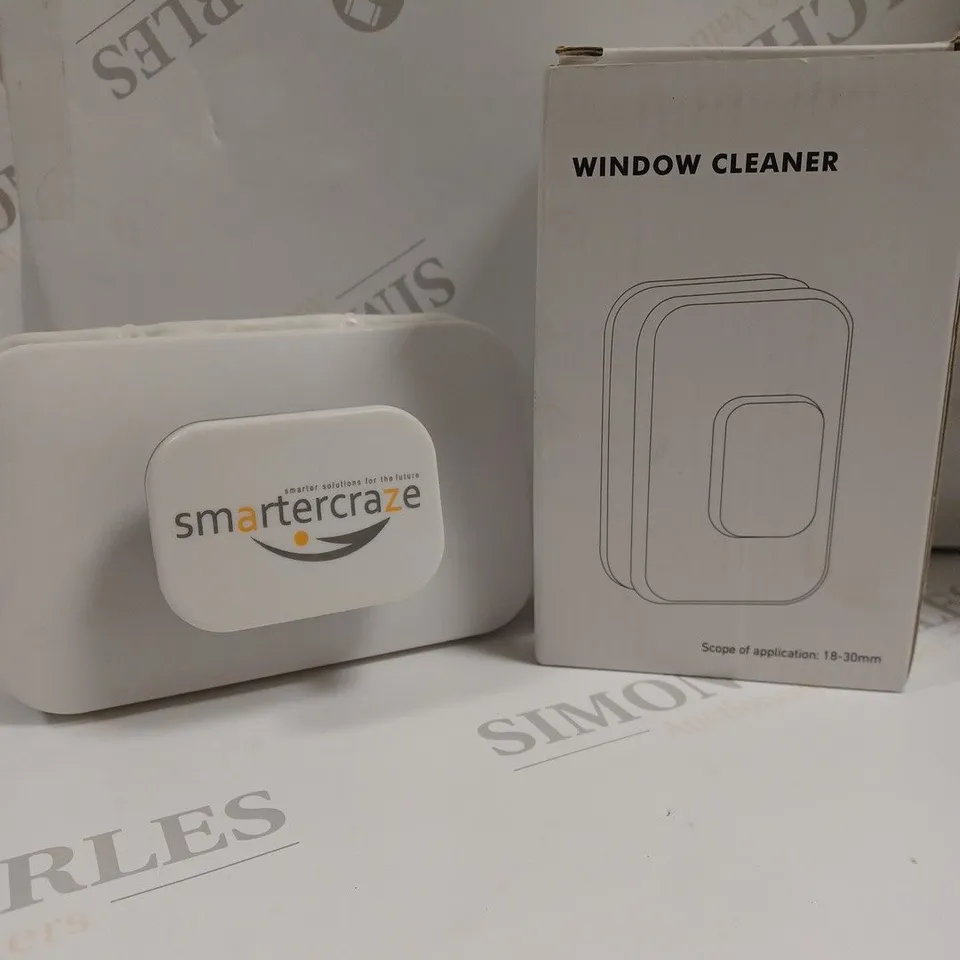 BOXED SMART DOUBLE SIDED MAGNETIC WINDOW CLEANER 