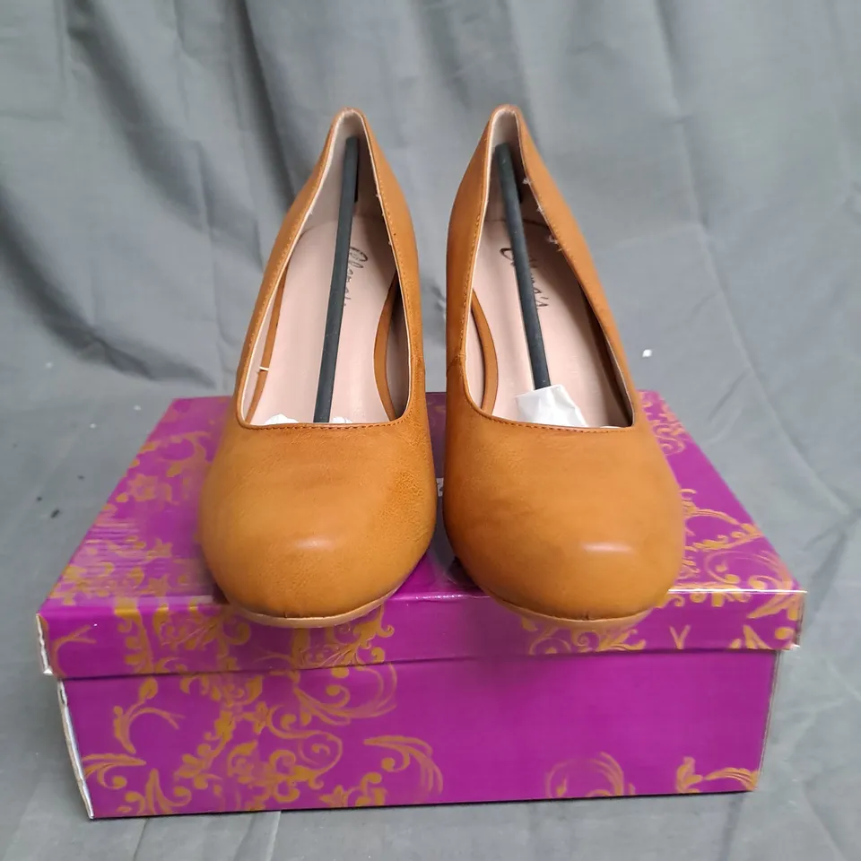 BOXED LOT OF APPROX. 10 PAIRS OF CIARA'S LADIES SHOES. VARIOUS SIZES