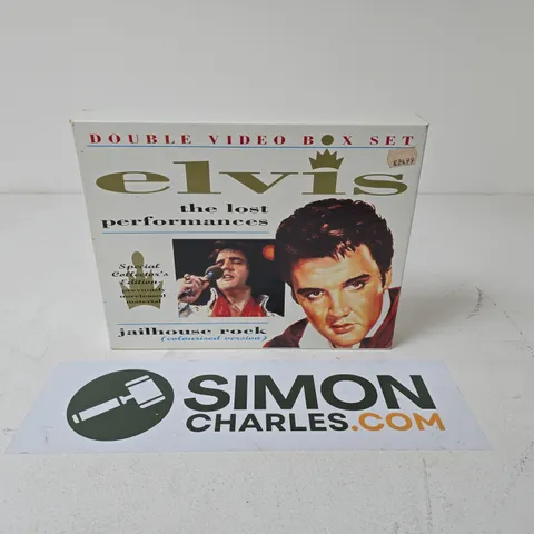 ELVIS: THE LOST PERFORMANCES - DOUBLE VIDEO BOX SET (VHS)