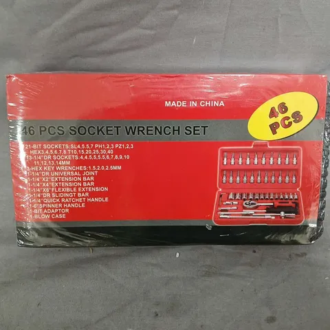 SEALED 46 PIECE SOCKET WRENCH SET