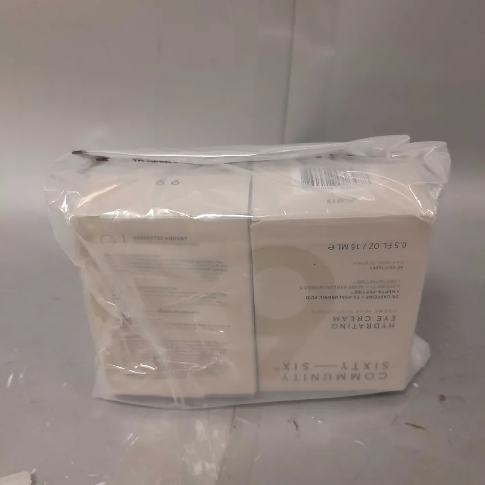 COMMUNITY SIXTY-SIX DAILY HABIT EYE CREAM DUO