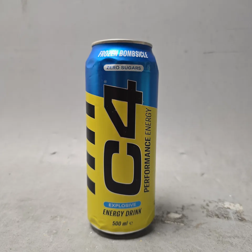 SET OF APPROXIMATELY 10 C4 FROZEN BOMBSICLE ENERGY DRINKS