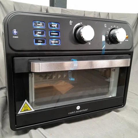 BOXED COOK'S ESSENTIAL 21-LITRE AIRFRYER OVEN IN BLACK
